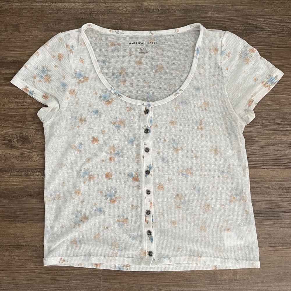 American Eagle Floral Top